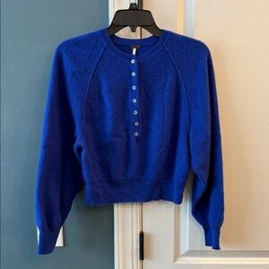 Free People Porta Cashmere Henley